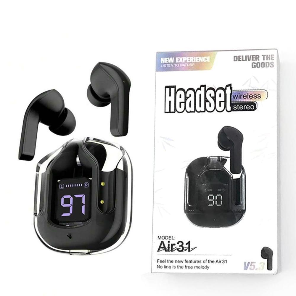 Noise-Cancelling Earbuds - Bluetooth 5.3 Wireless with Smart Touch | 2300mAh Battery Life