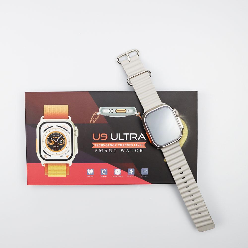 U9 ultra smart watch Bluetooth call SMS reminder heart rate blood pressure measurement